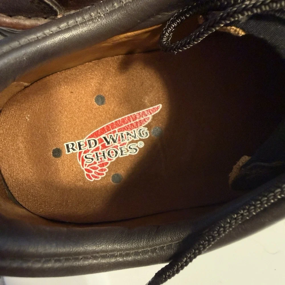 Red Wing 8704 Excelon Oxford Shoes Leather Mens Size 10.5 Work Safety Toe